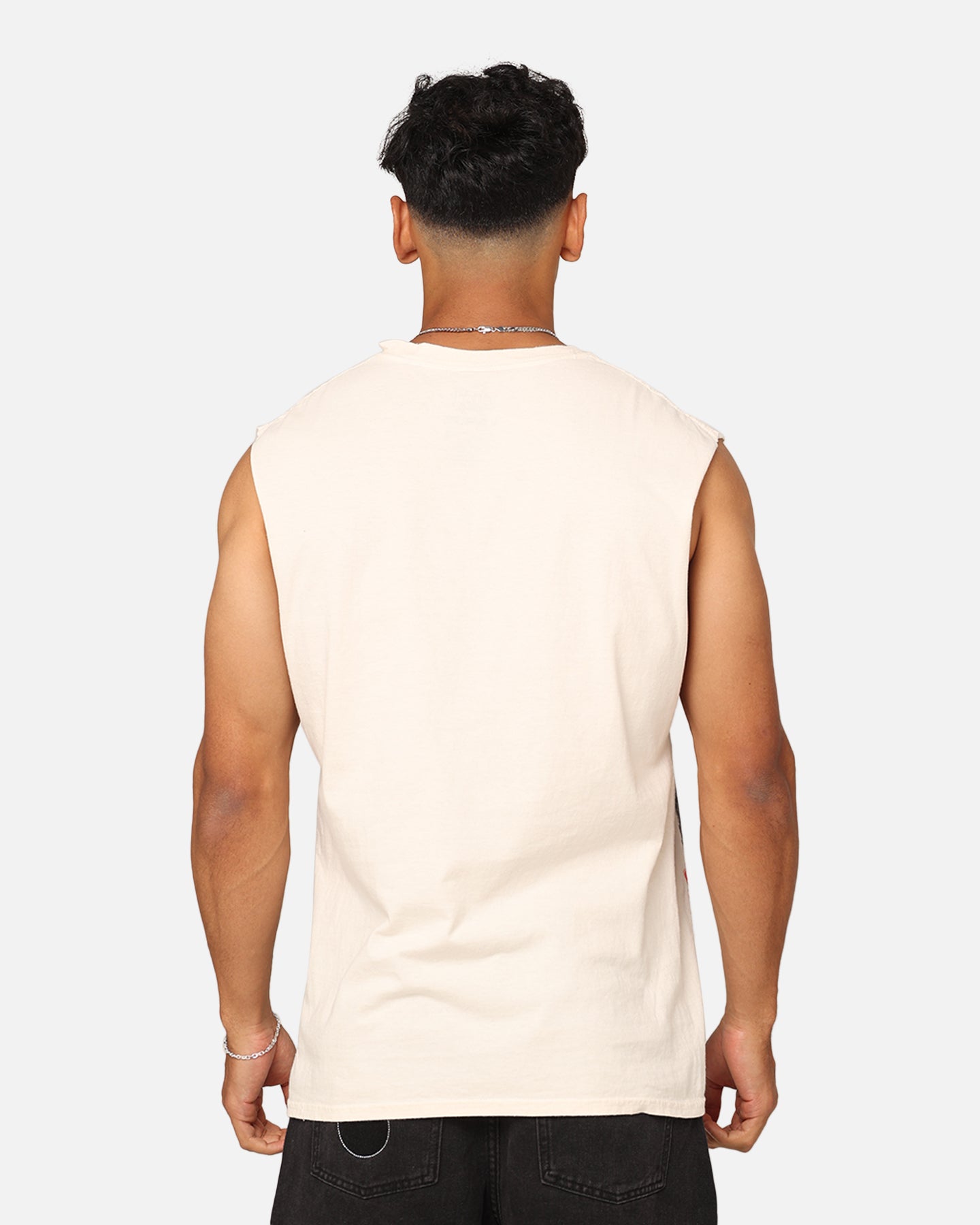 Goat Crew Motors Muscle T-Shirt Off White