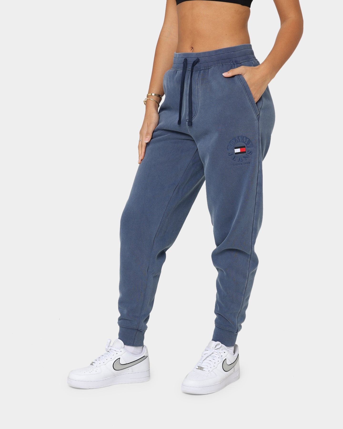 Tommy Jeans Timeless Circle Sweat Pants Twilight Navy