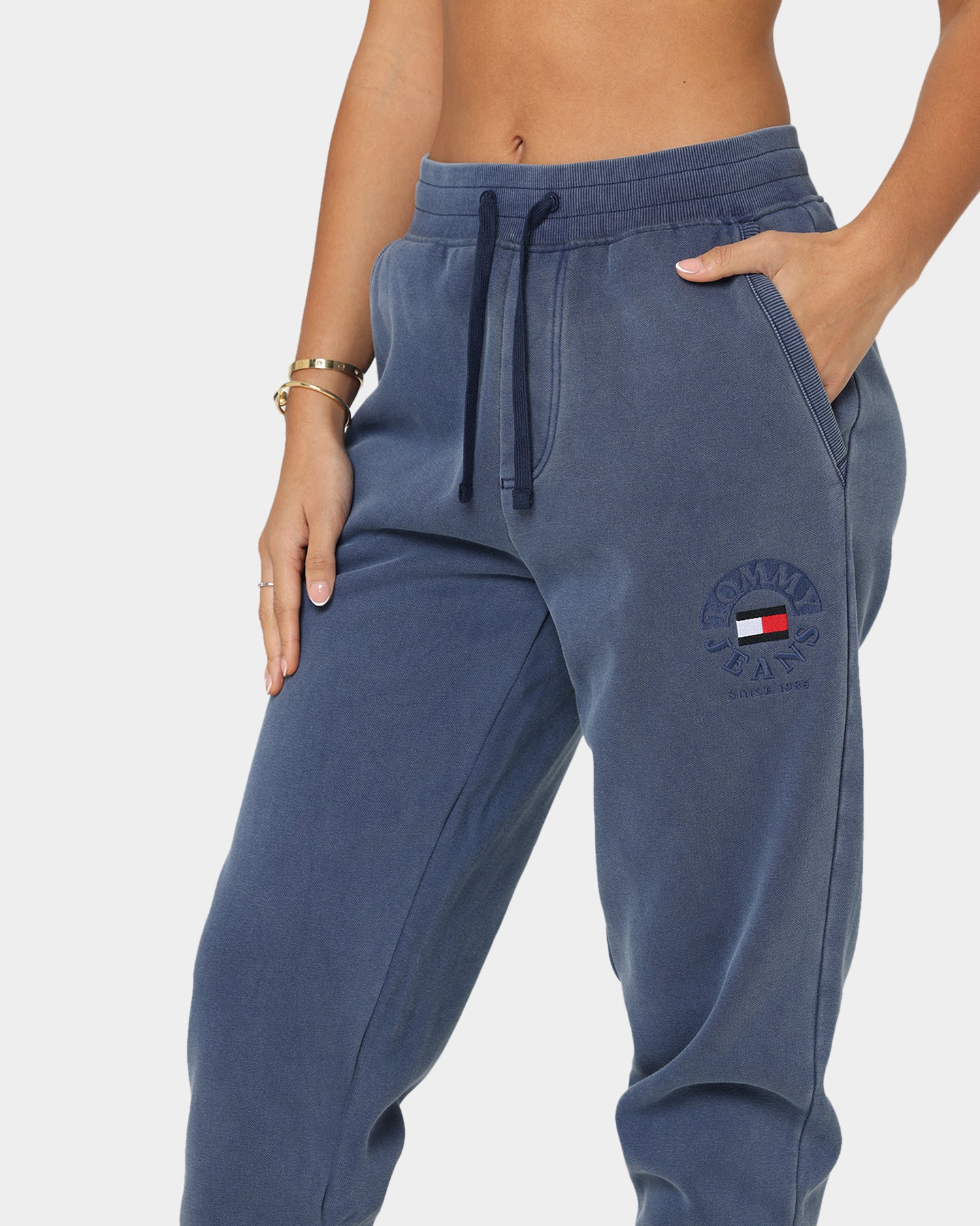 Tommy Jeans Timeless Circle Sweat Pants Twilight Navy