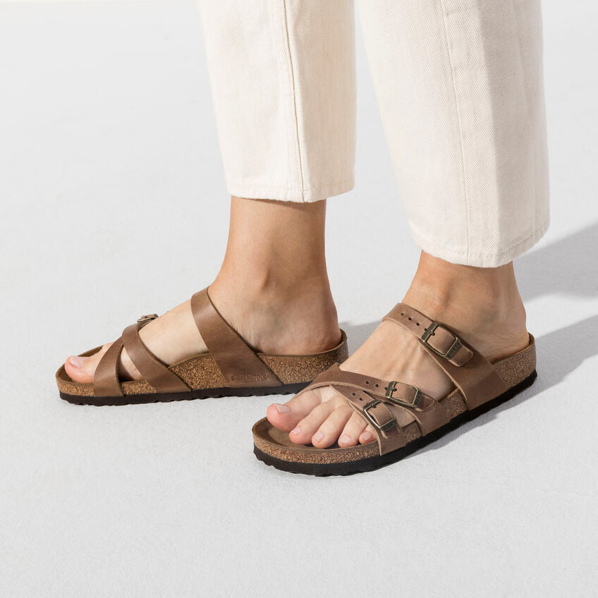 Birkenstock Franca Oiled Leather Sandals Women's