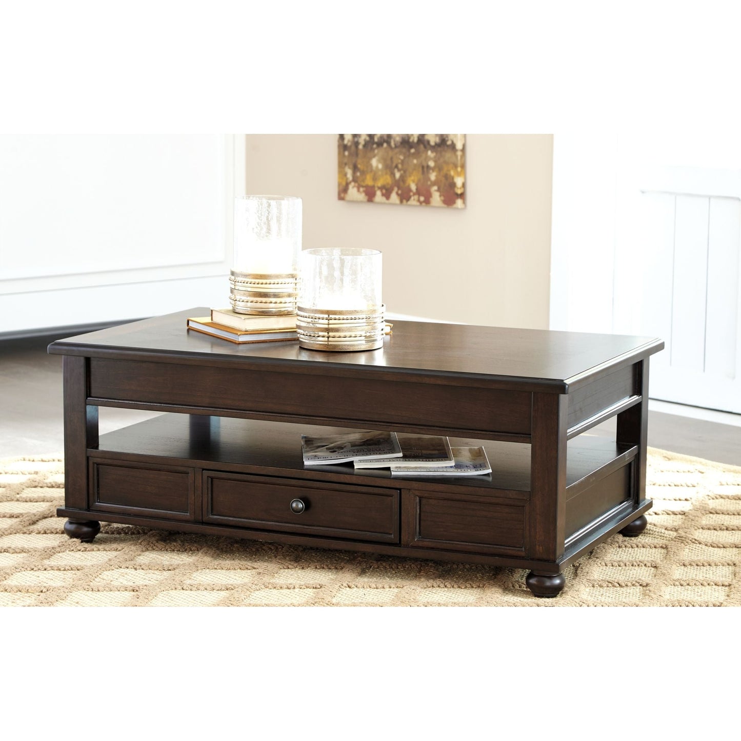 Barilanni Coffee Table with Lift Top