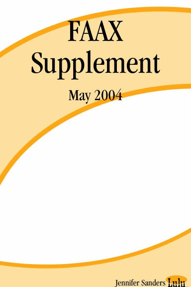 FAAX Supplement - May 2004