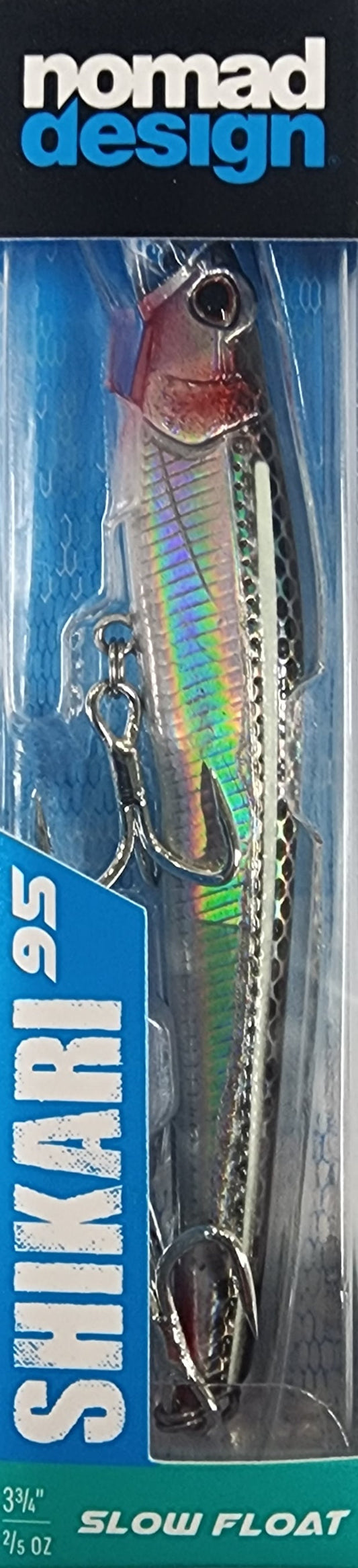 Nomad Design Shikari 95 Slow Float Casting Lure Bleeding Mullet