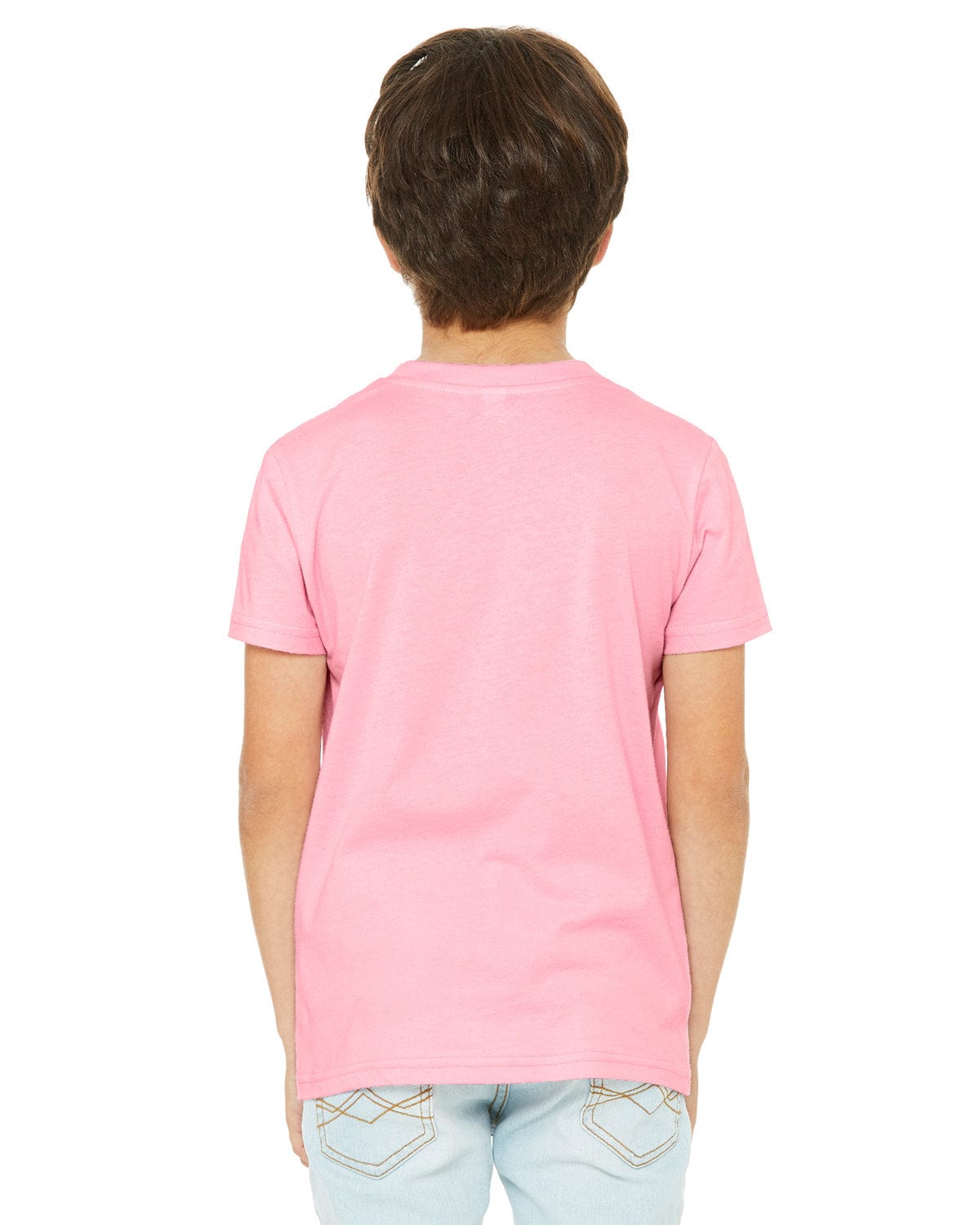 Bella+Canvas Youth Short Sleeve T-Shirt | Pink