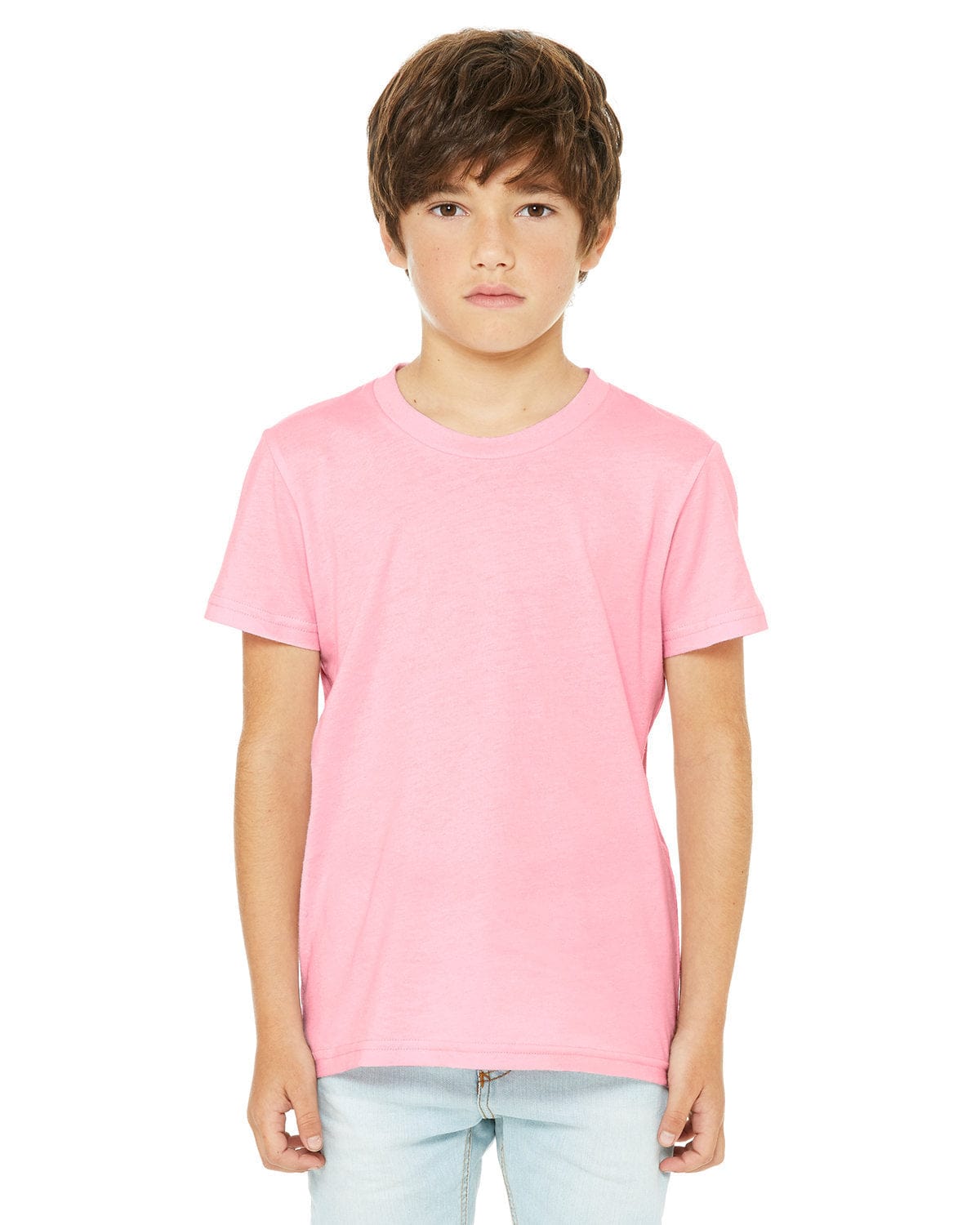 Bella+Canvas Youth Short Sleeve T-Shirt | Pink