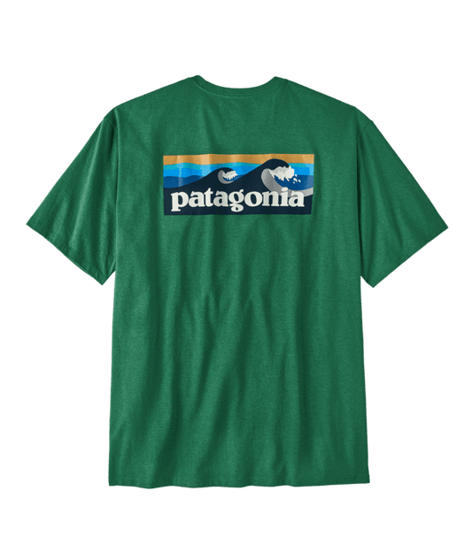 PATAGONIA Boardshort Logo Pocket Responsibili-Tee T-Shirt Gather Green