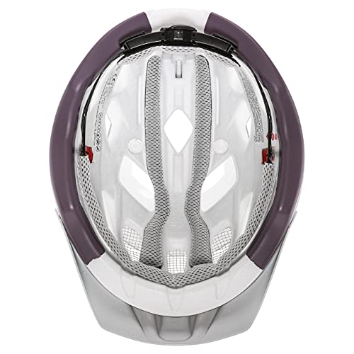 Uvex Unisex Uvex City Active Silver Plum Mat 56-60 Bike Helmet