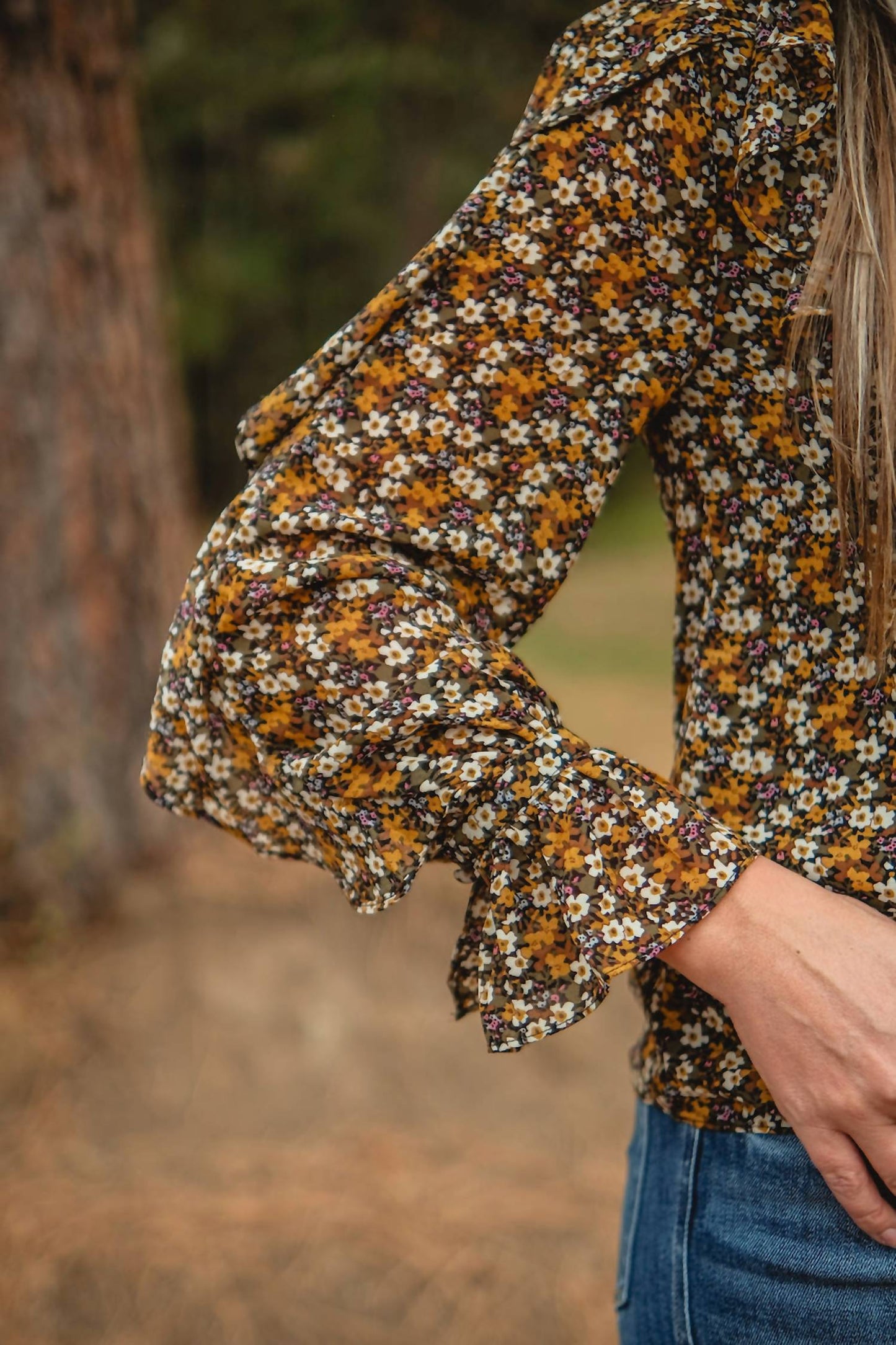 Emily Blouse In Yellow