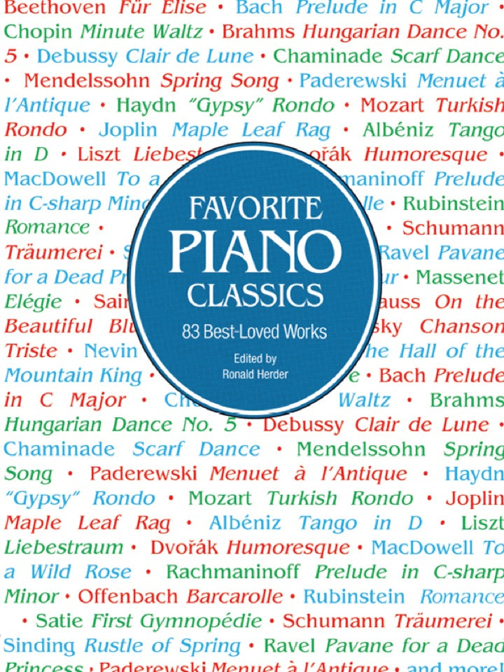 Favorite Piano Classics  PDF BOOK