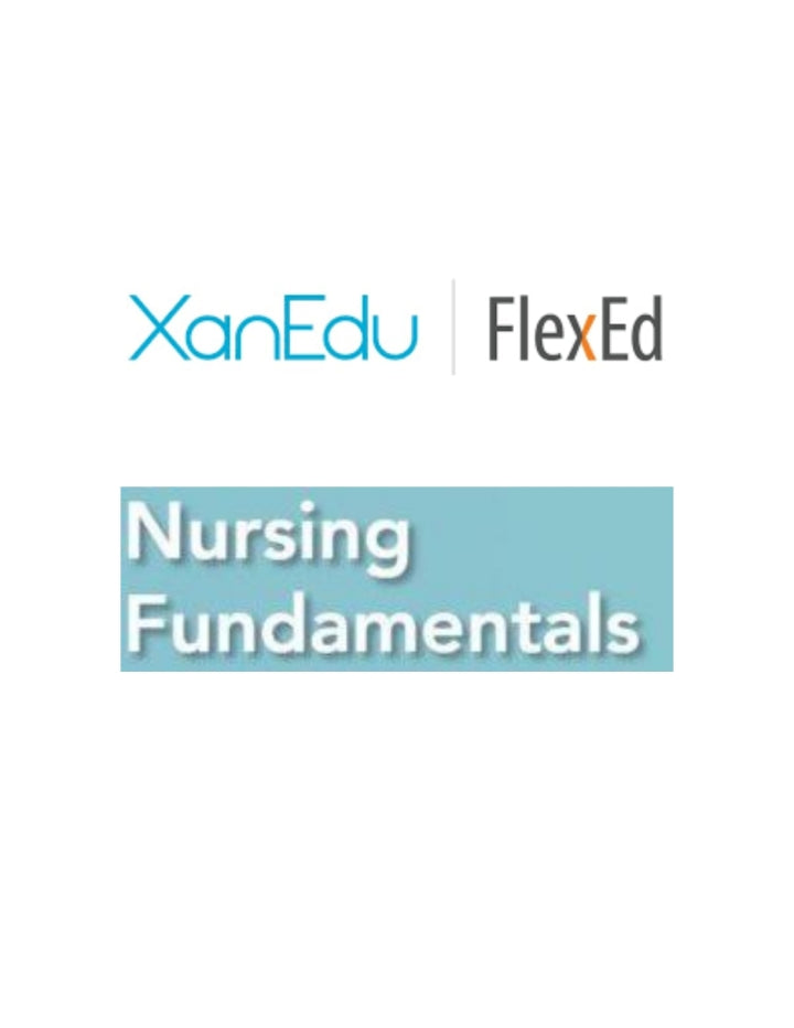 FlexEd Nursing Fundamentals 1st Edition  - E-Book and test bank