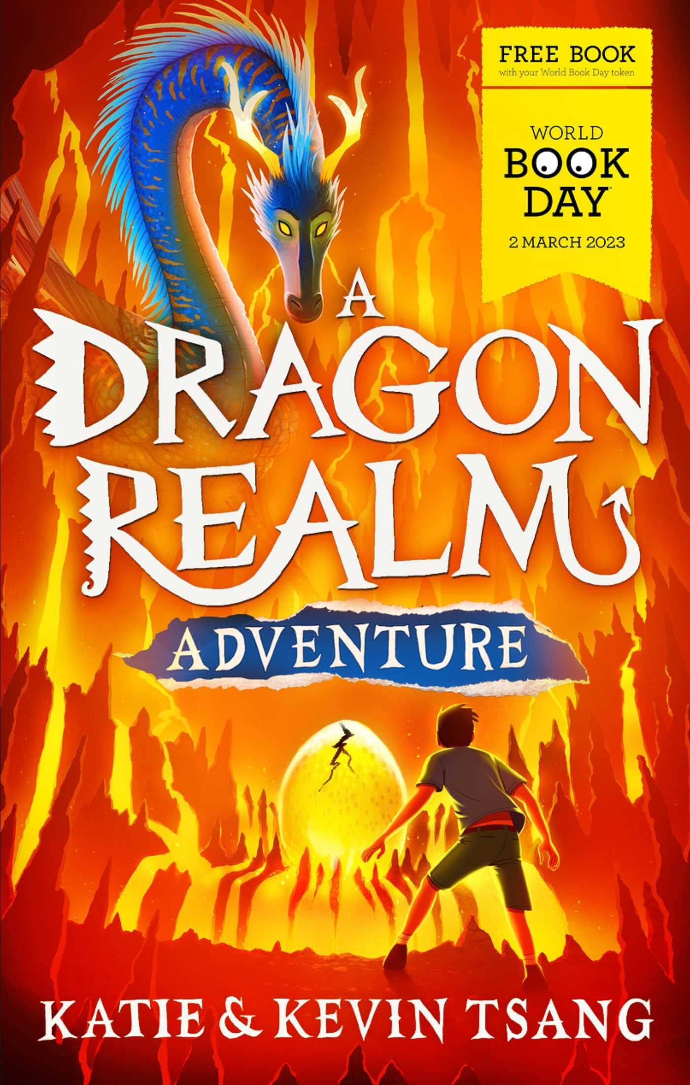 A Dragon Realm Adventure: World Book Day 2023 by Katie & Kevin Tsang - Ages 8+ - Paperback