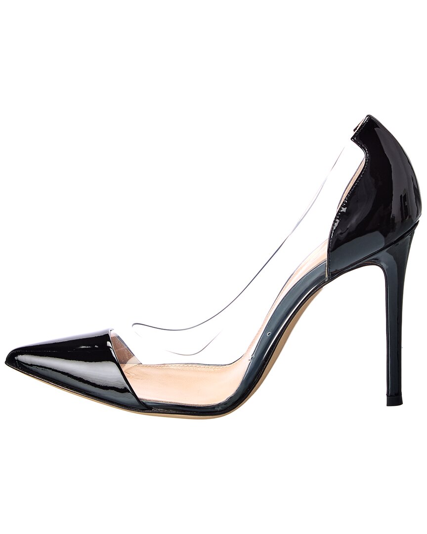 Gianvito Rossi Plexi 105 Vinyl & Patent Sandal