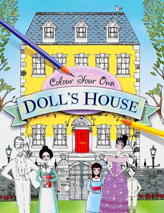 Color Your Own Doll's House