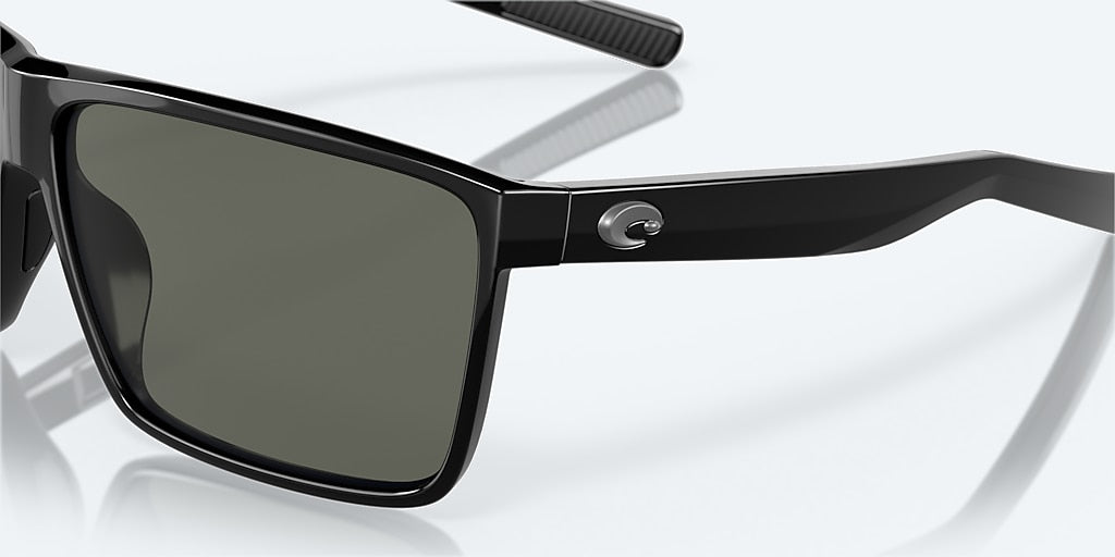 Costa Rincon Sunglasses-Shiny Black/Gray 580G