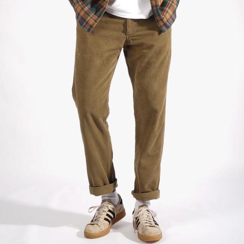 Corduroy Trousers (Olive)