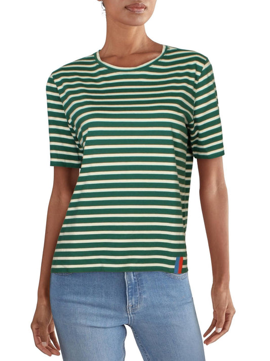 Womens Cotton Striped T-Shirt