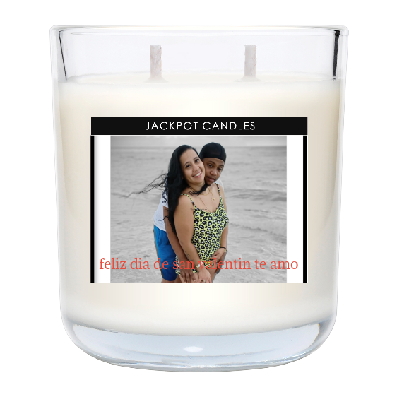 Custom Label Personalized Candle