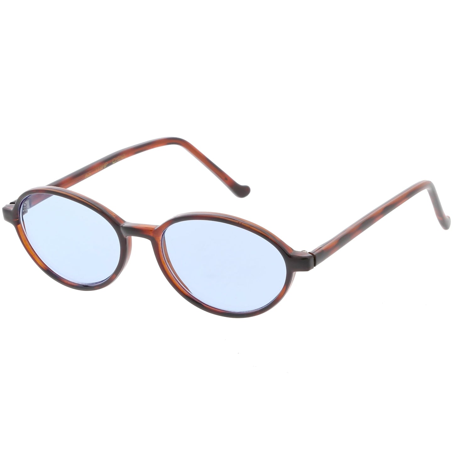 True Retro Oval Color Tone Indie Sunglasses C643