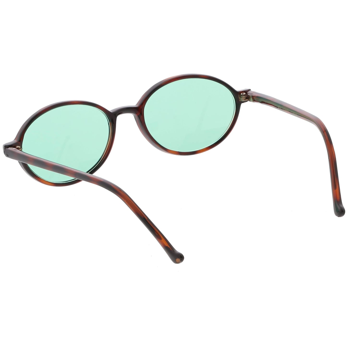 True Retro Oval Color Tone Indie Sunglasses C643