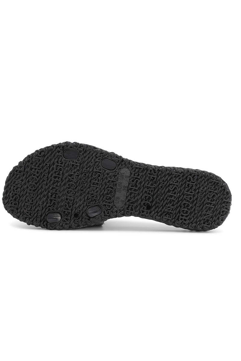 Cheri0190Gl | Black | Slip on sandaler fra Ilse Jacobsen