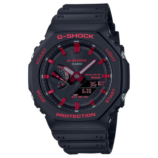 Casio G-Shock Digital-Analogue Black Resin Strap Men Watch GA-B2100BNR-1ADR