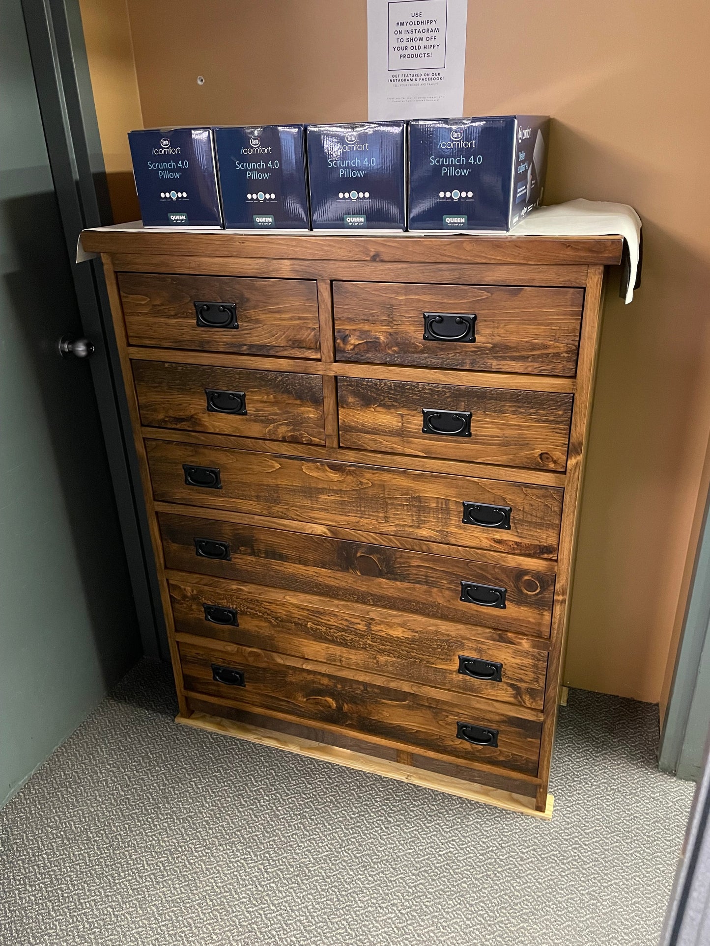 Product: R206AP 8 Drawer Rustic Dresser Regular $3050