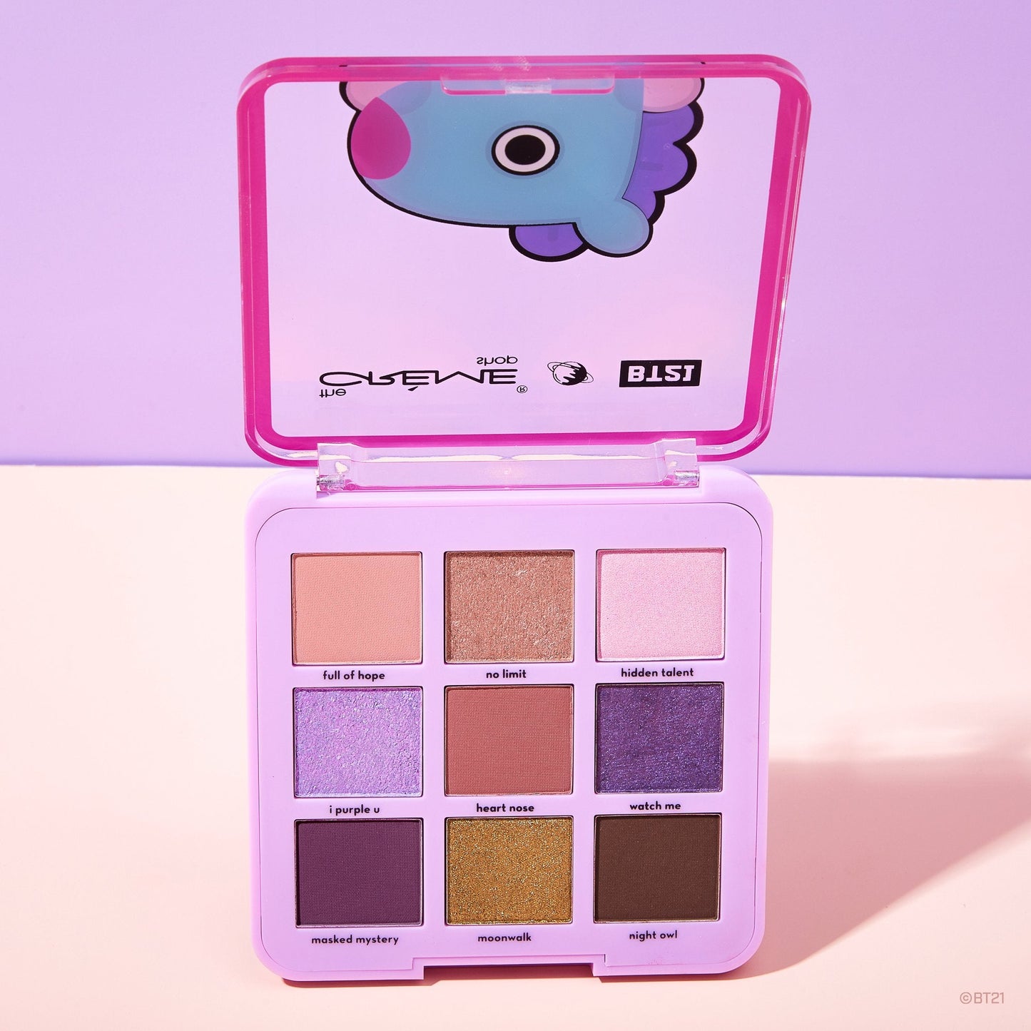 The Crème Shop | BT21: MAUVE WITH ME Eyeshadow Palette - MANG