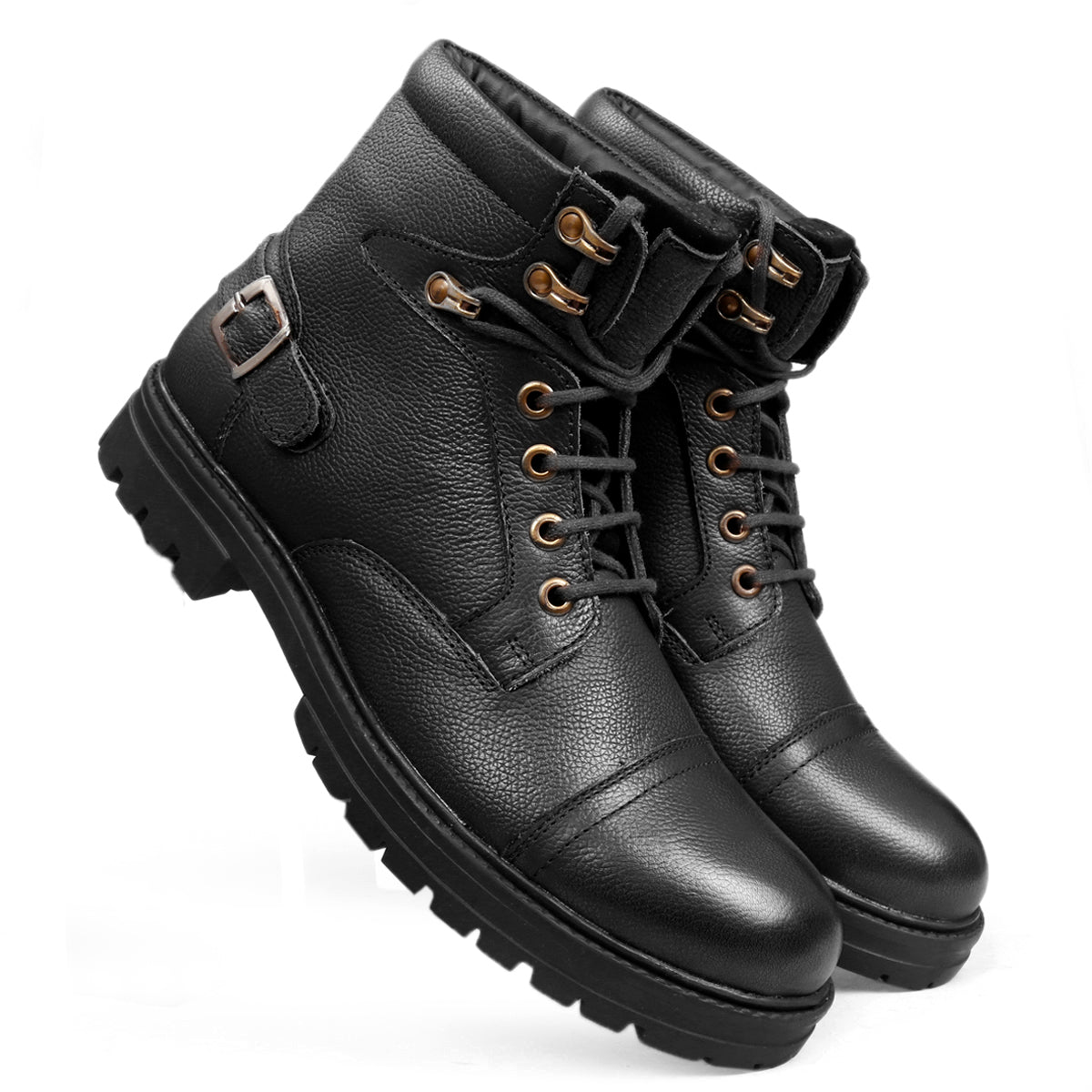 Bacca Bucci Street Fighter Chukka Derby Boots for Men | Motorcycle Boots