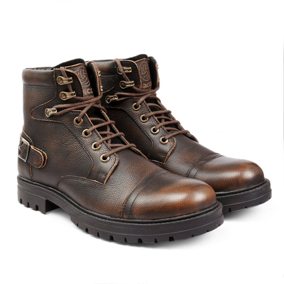 Bacca Bucci Street Fighter Chukka Derby Boots for Men | Motorcycle Boots