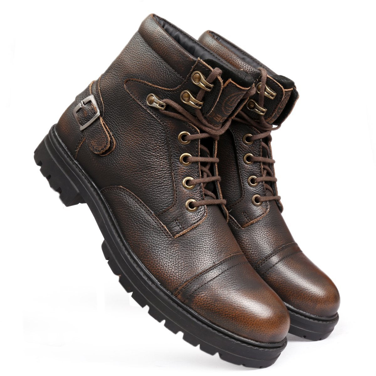 Bacca Bucci Street Fighter Chukka Derby Boots for Men | Motorcycle Boots