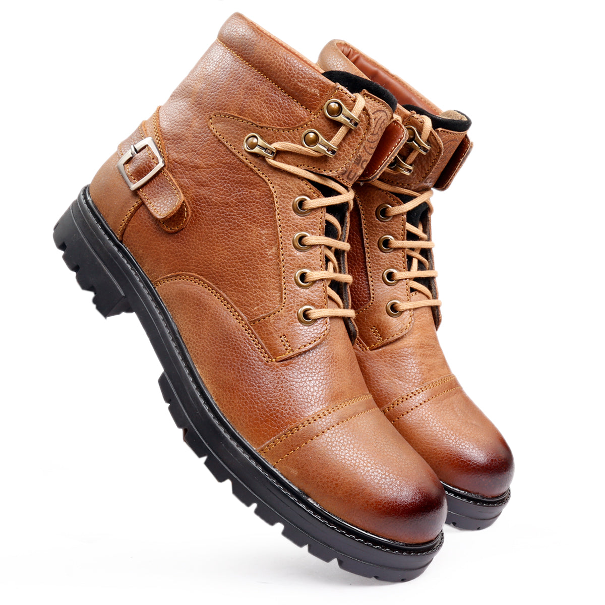 Bacca Bucci Street Fighter Chukka Derby Boots for Men | Motorcycle Boots