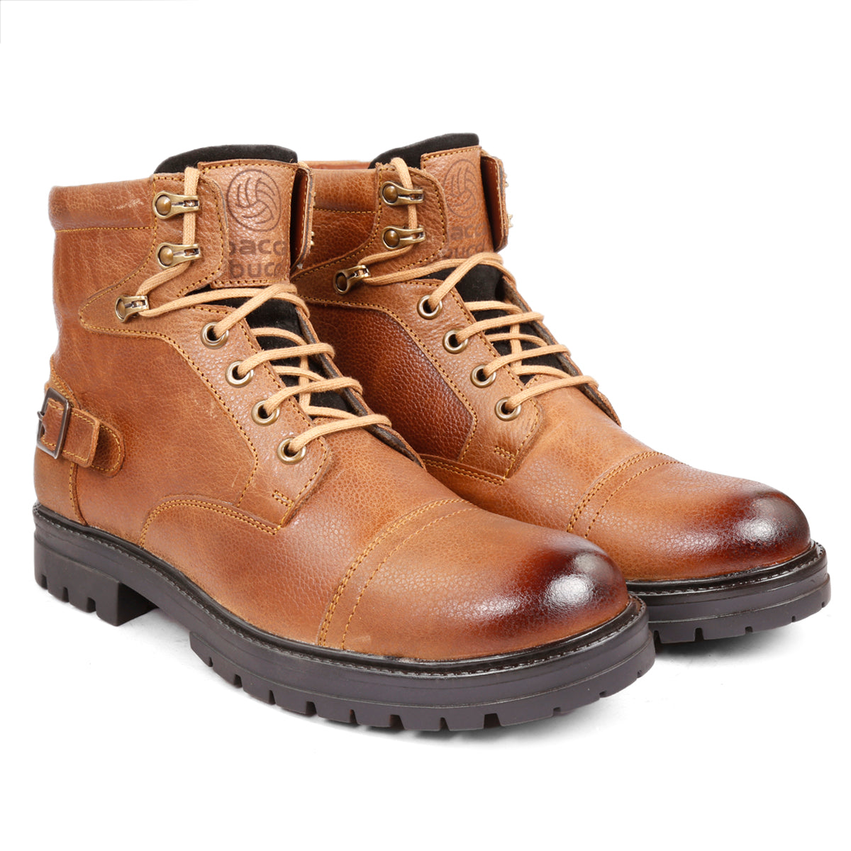 Bacca Bucci Street Fighter Chukka Derby Boots for Men | Motorcycle Boots