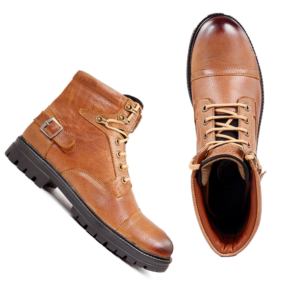 Bacca Bucci Street Fighter Chukka Derby Boots for Men | Motorcycle Boots