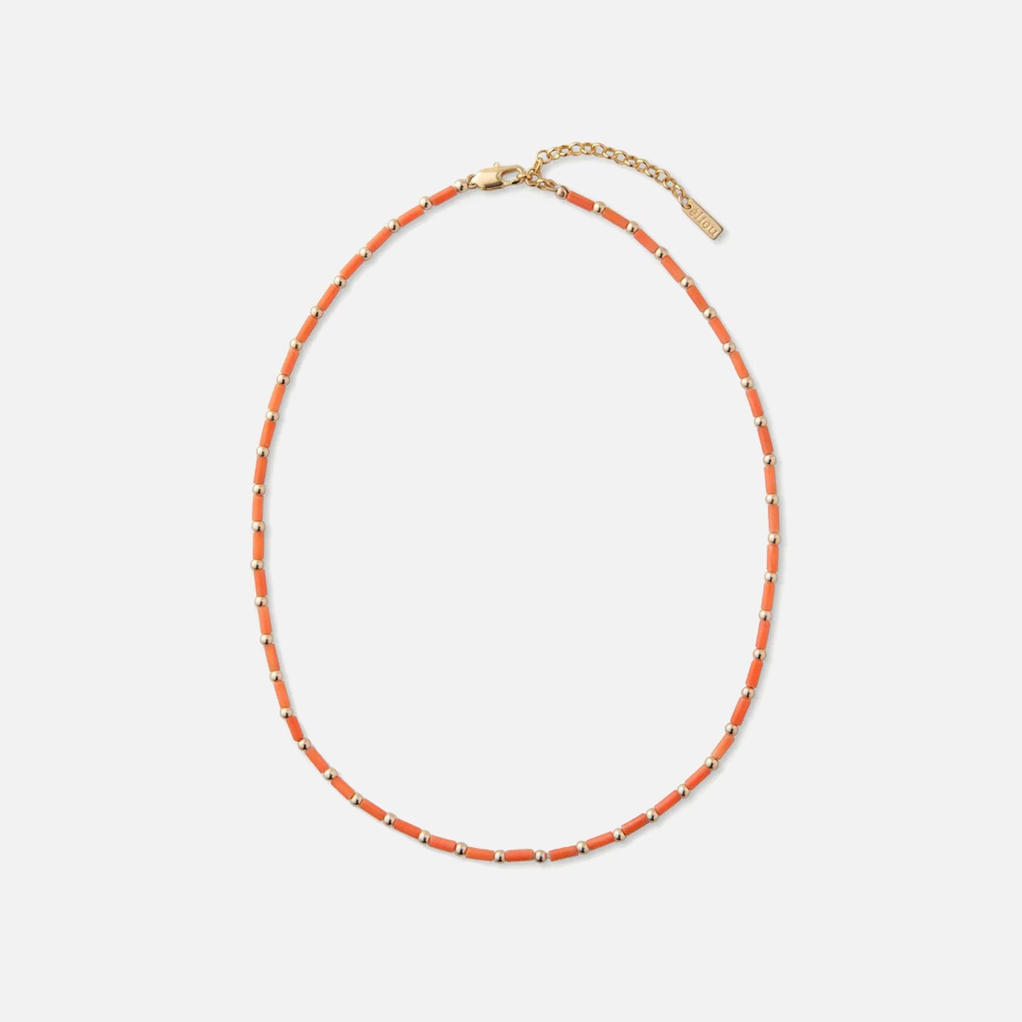 Eliou Tayo Necklace - Orange