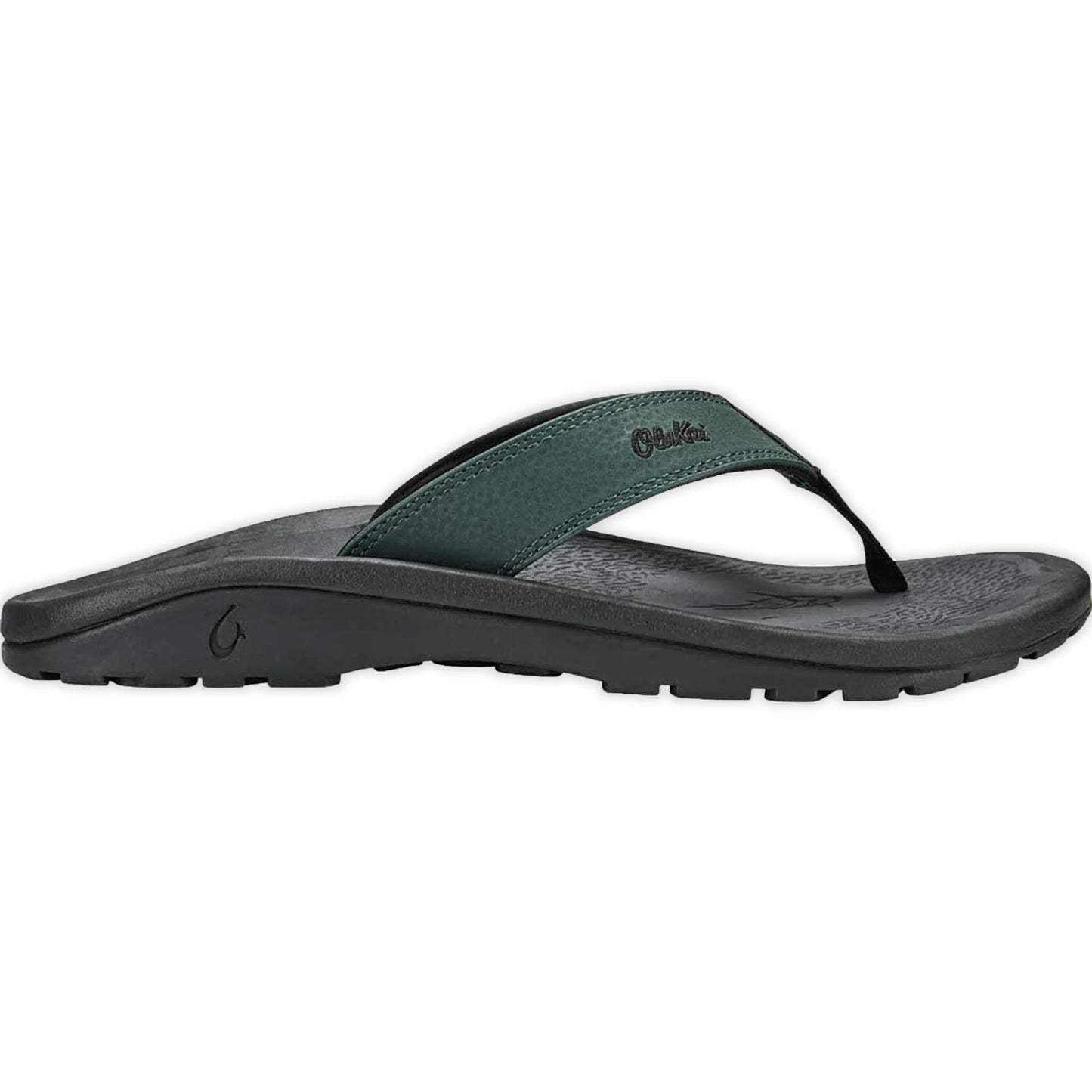 OluKai 'Ohana Men's Deep Green/Dark Shadow Sandal