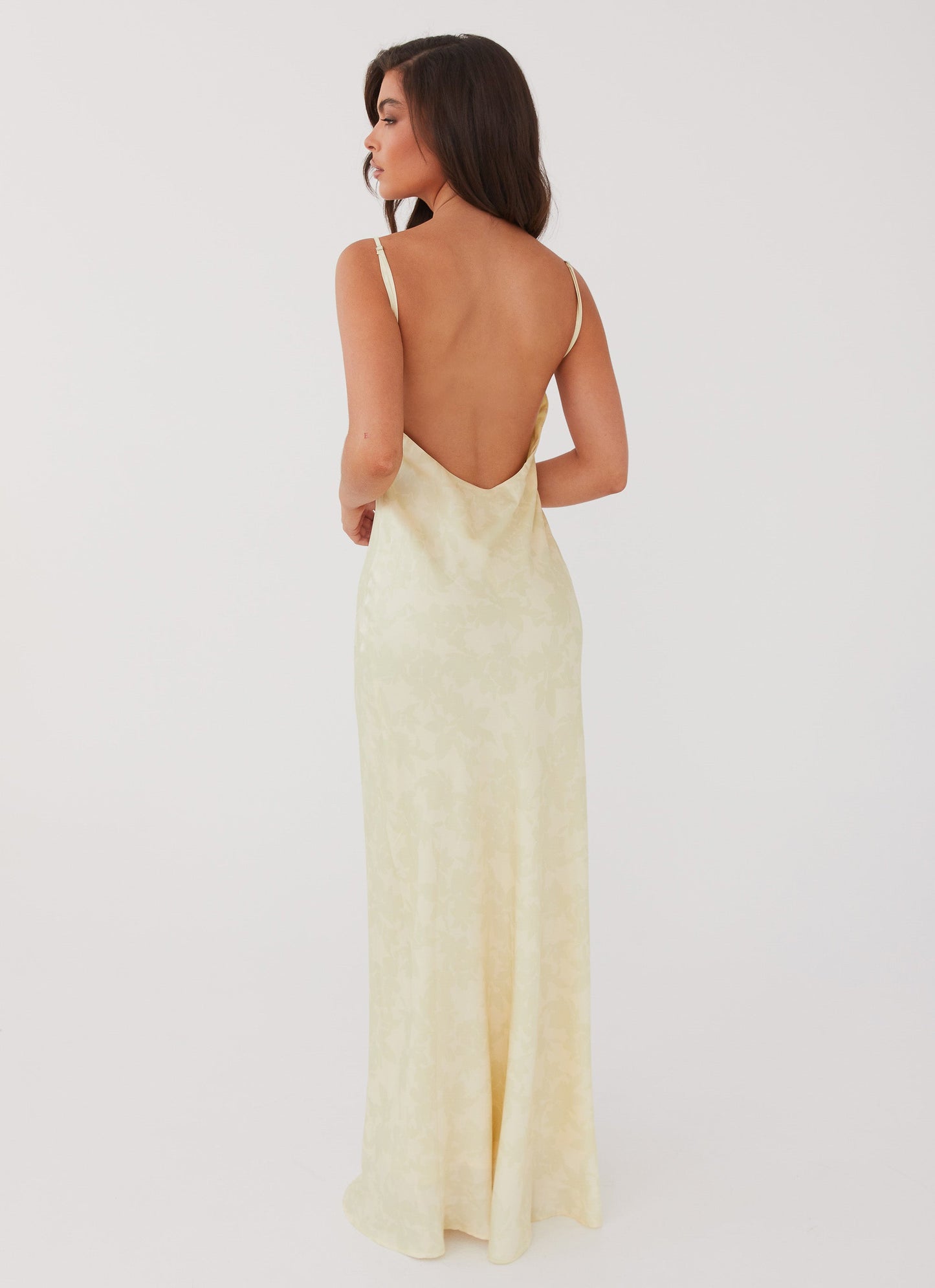 Sorrento Sun Maxi Dress - Yellow Floral