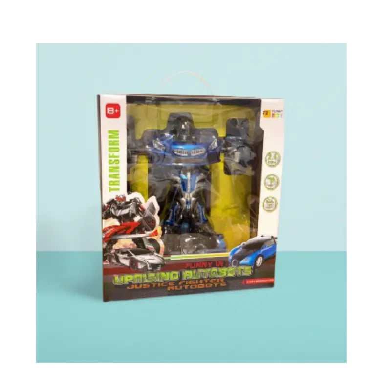 Transformer Car Uprising Autobots Dual Control , Blue Colour