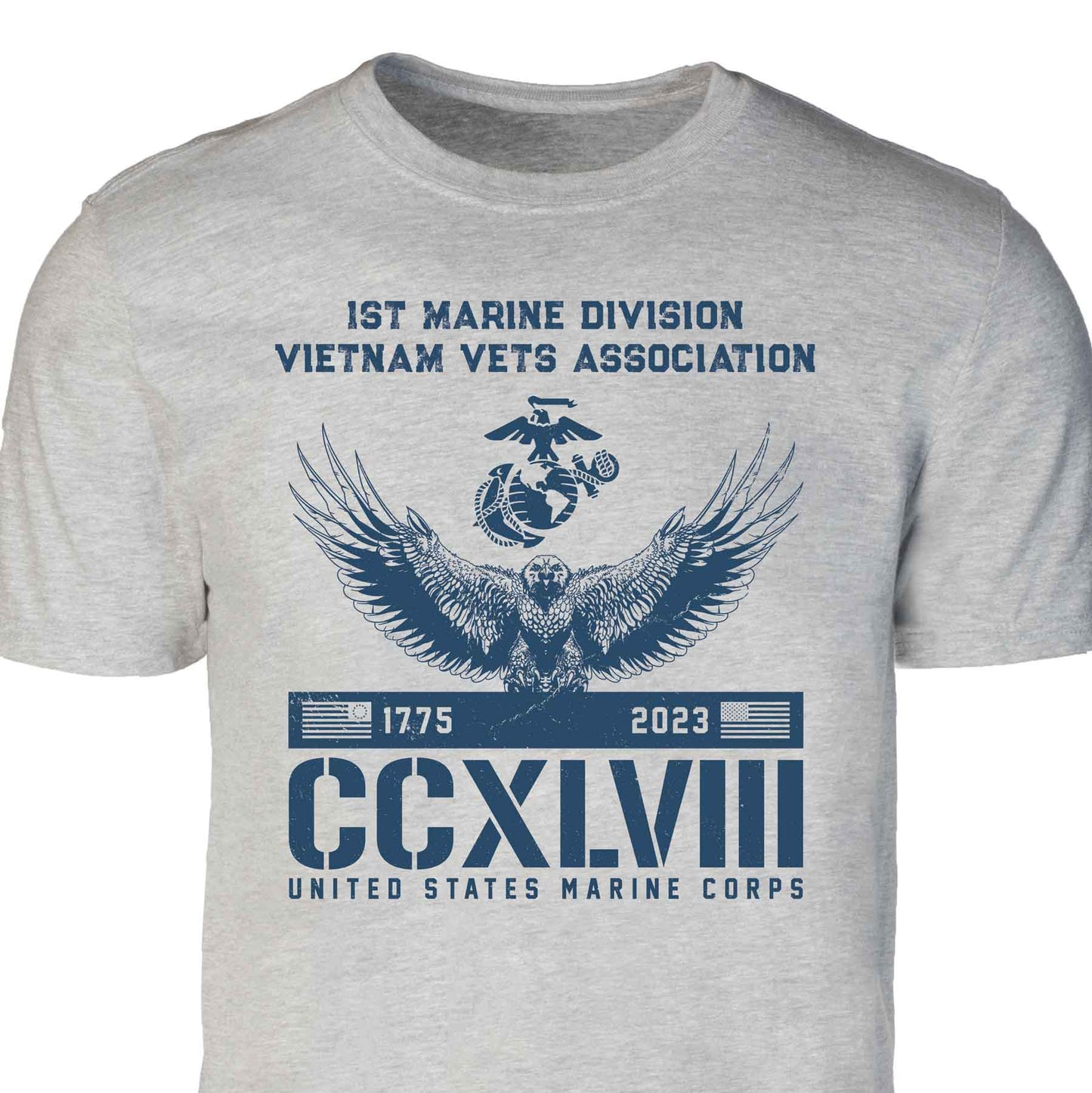 USMC 248th Birthday Eagle Customizable Reunion T-shirt