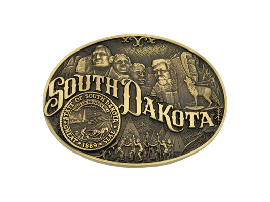 South Dakota State Buckle