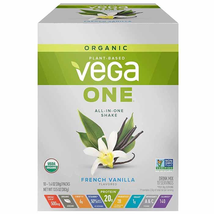 Vega - One - All-in-One Shake French Vanilla | Multiple Sizes