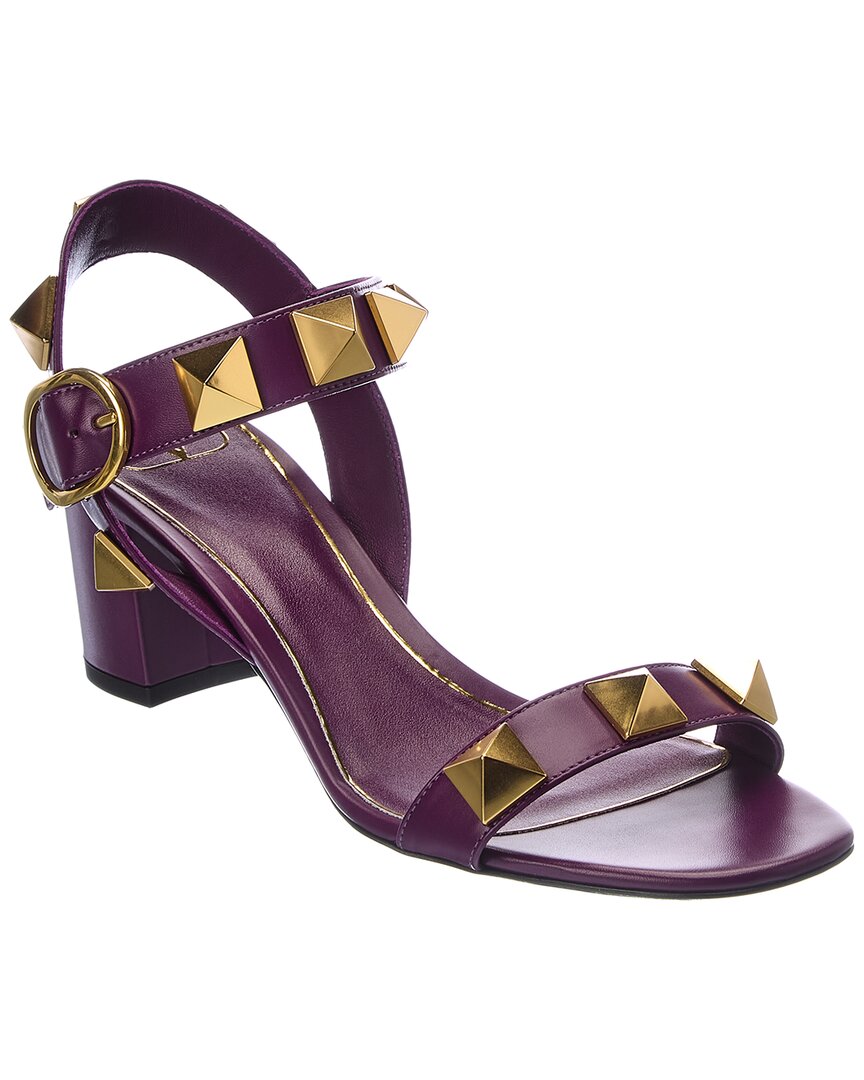 Valentino Roman Stud 60 Leather Sandal