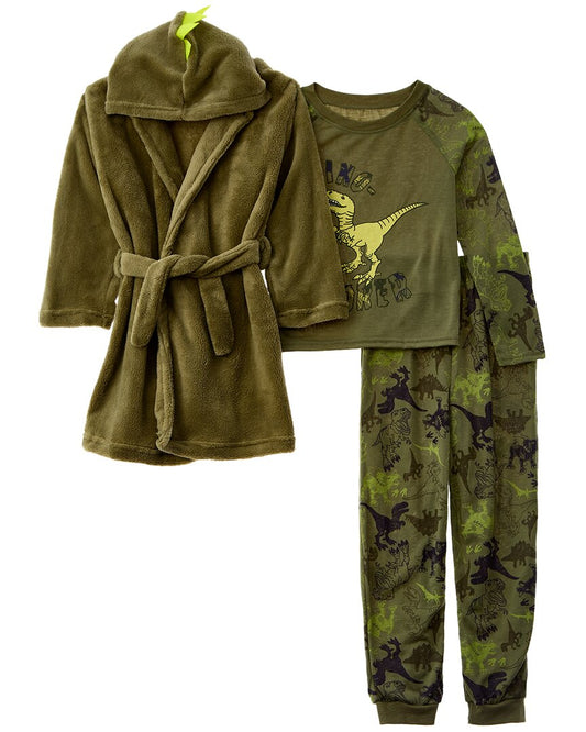 Freestyle Dinosaur 3pc Robe Set