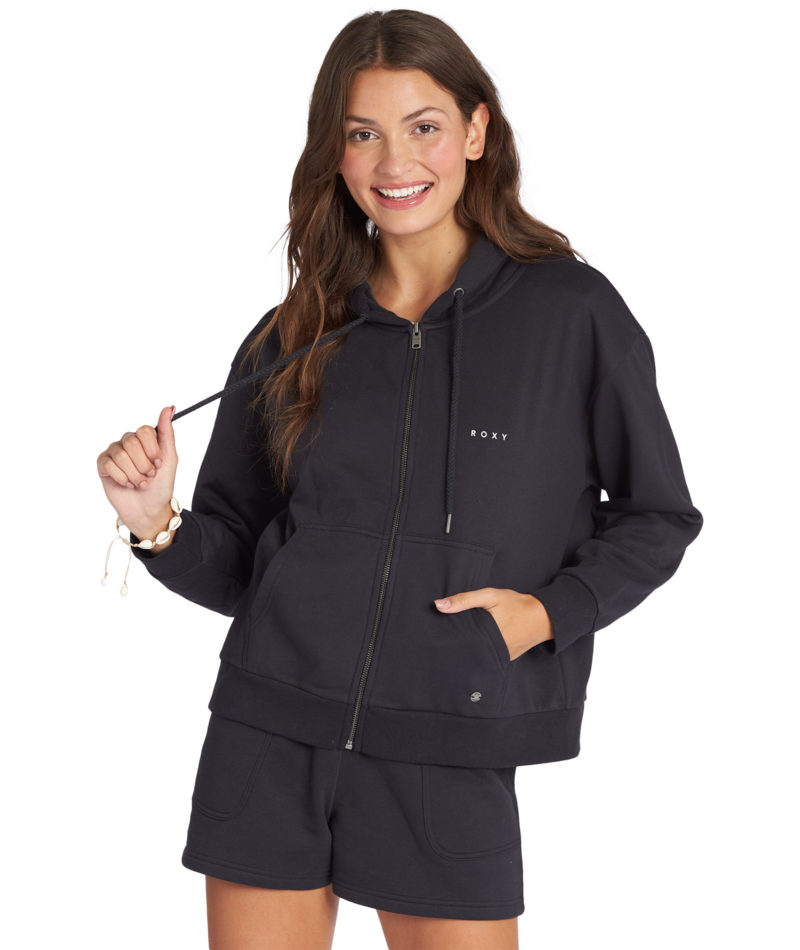 Roxy Evening Hike A Sweatshirt-Anthracite