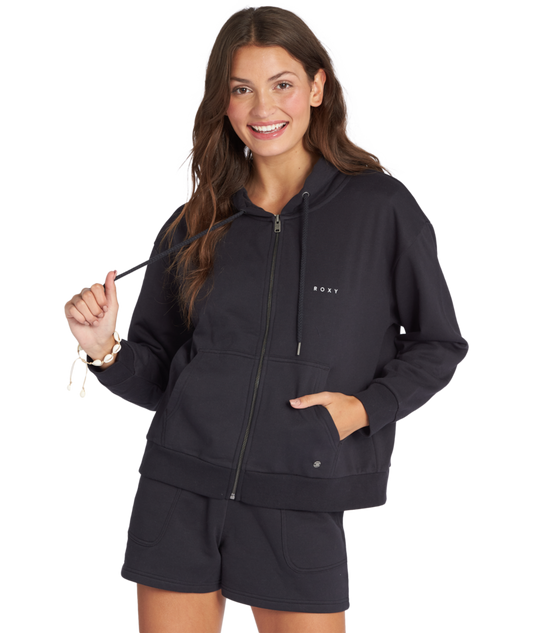 Roxy Evening Hike A Sweatshirt-Anthracite