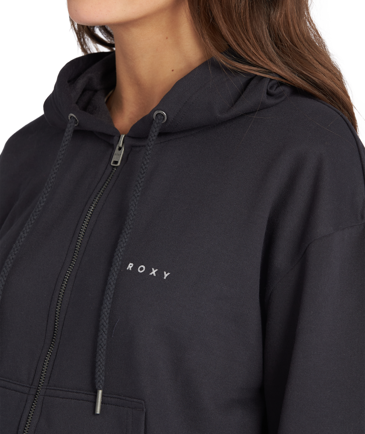 Roxy Evening Hike A Sweatshirt-Anthracite