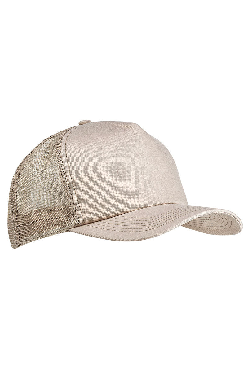 Check It Out Mama Green Twill Front Mesh Trucker Cap