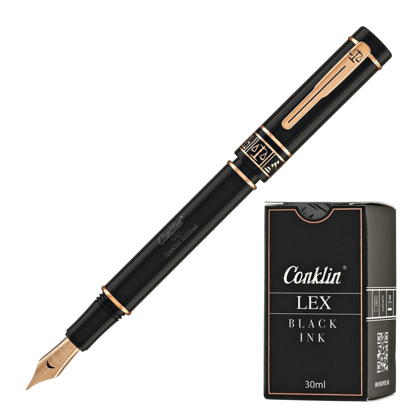 Conklin Fountain Pen in Lex