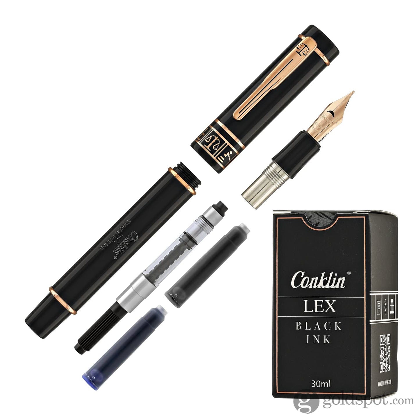 Conklin Fountain Pen in Lex