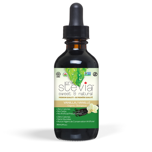 Crave Stevia Vanilla Liquid Drops (50ml)