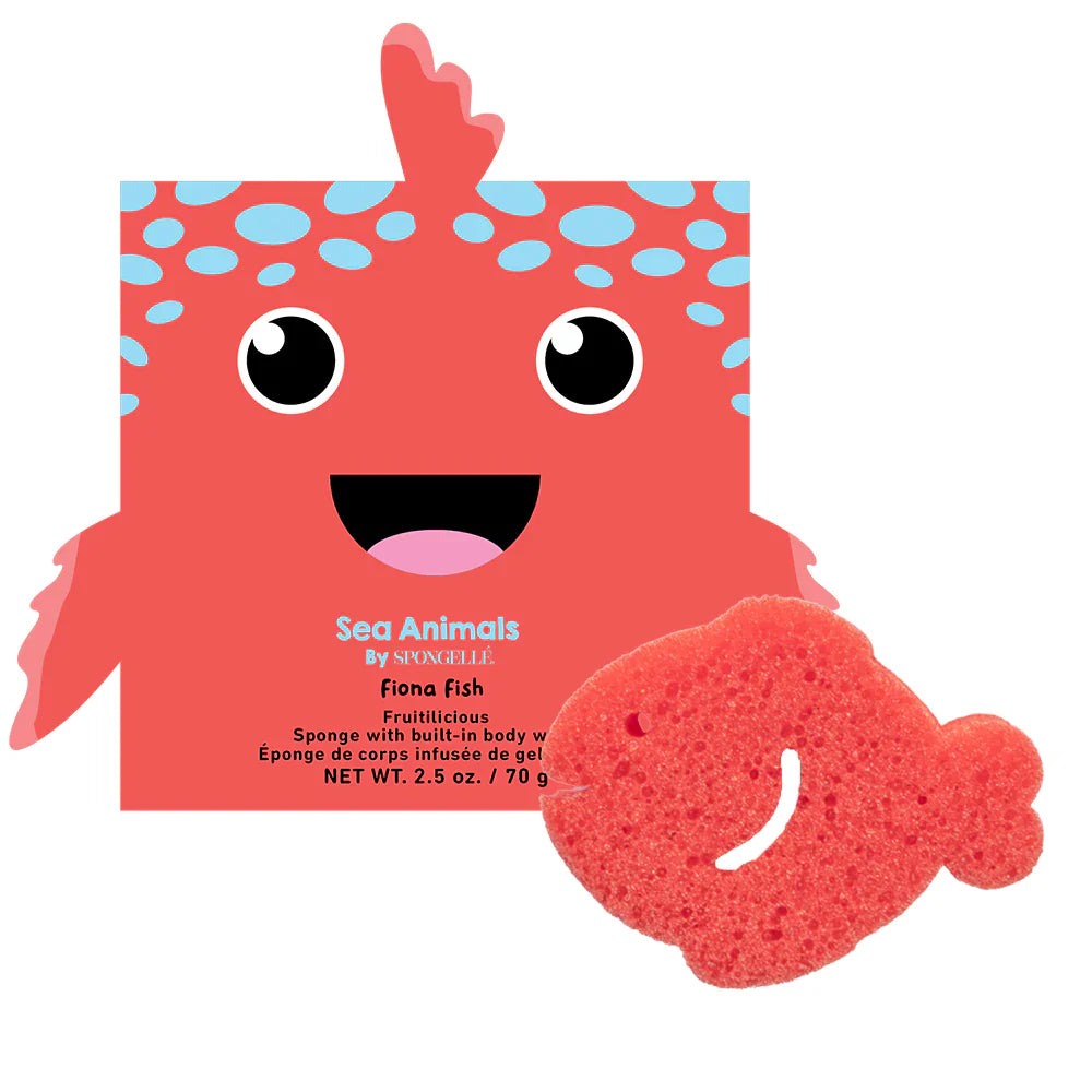 Spongelle Sponge Sea Animals - Fiona Fish